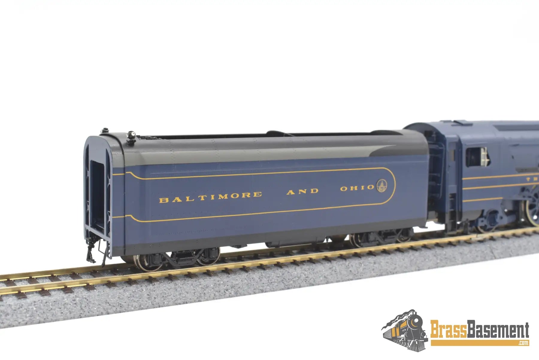 HO Brass - MTS Baltimore & Ohio B&O ‘Royal Blue’ 4-6-2 AND 8 Car Passe ...