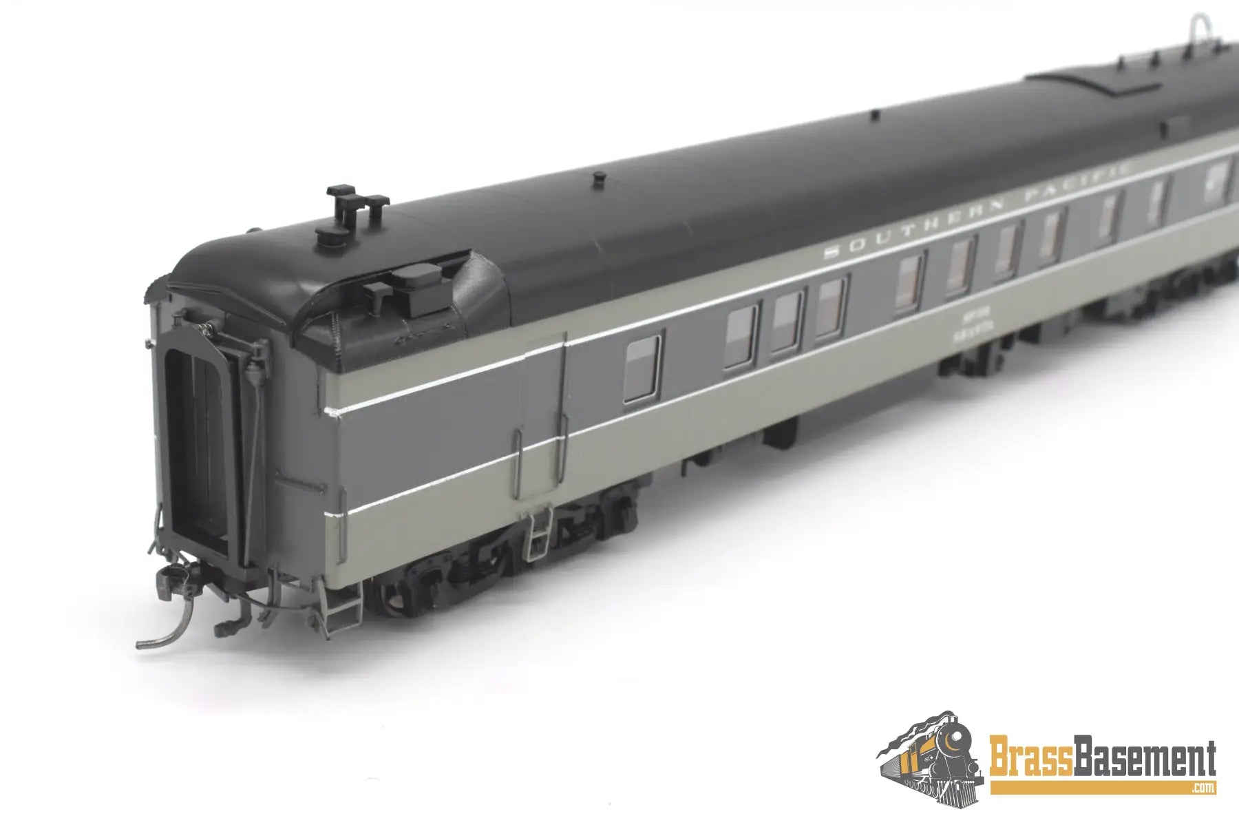 Ho Brass - Nbl Sp Business Car #106 ’Shasta’ 1958-65 Era Version 1B Fp Two Tone Gray Passenger