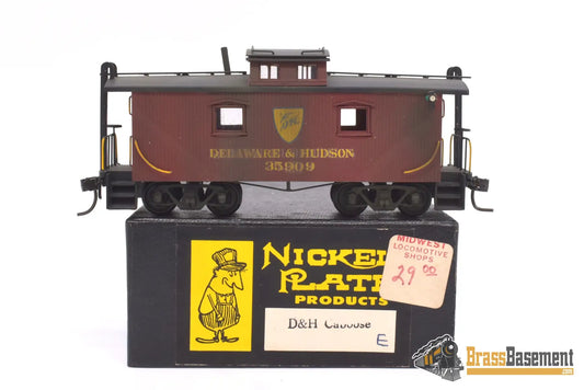 Ho Brass - Nickel Plate Products Npp Delaware & Hudson Caboose #35909 Custom Paint