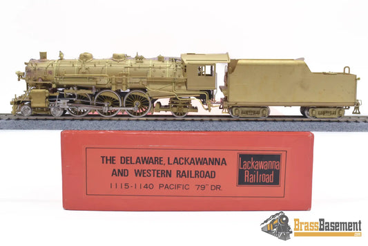 Ho Brass - Nickel Plate Products Npp Dl&W Lackawanna N-6 Pacific 4-6-2 Unpainted 1984 Steam