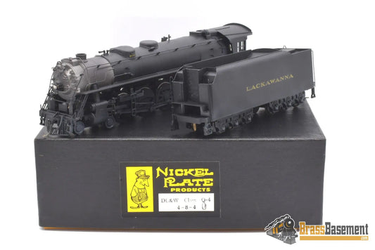 Ho Brass - Nickel Plate Products Npp Dl&W Lackawanna Q - 4 4 - 8 - 4 Northern Custom Paint Steam