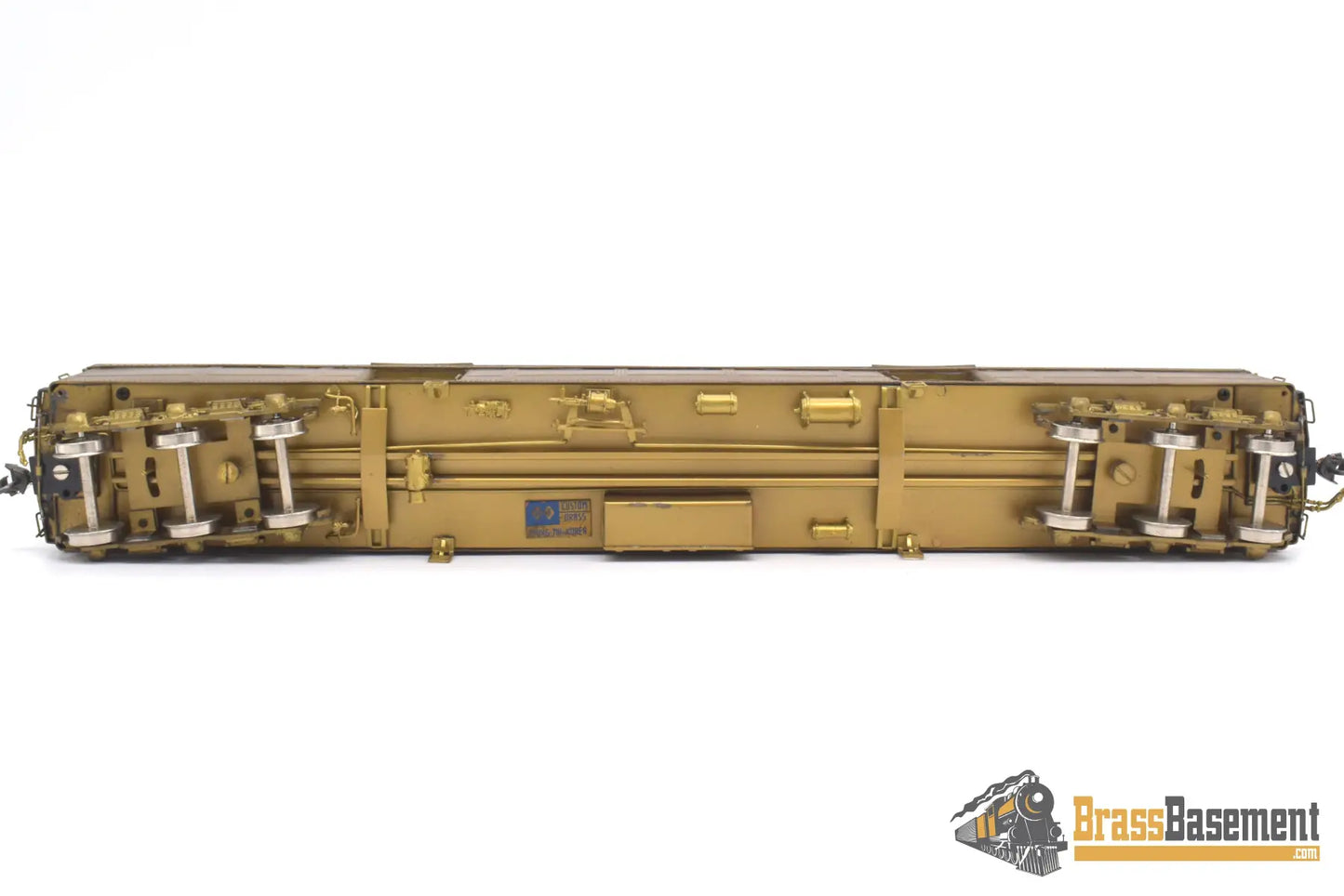 Ho Brass - Njcb #757 Prr Pennsylvania B - 70 Baggage (Messenger) Car Unpainted Passenger