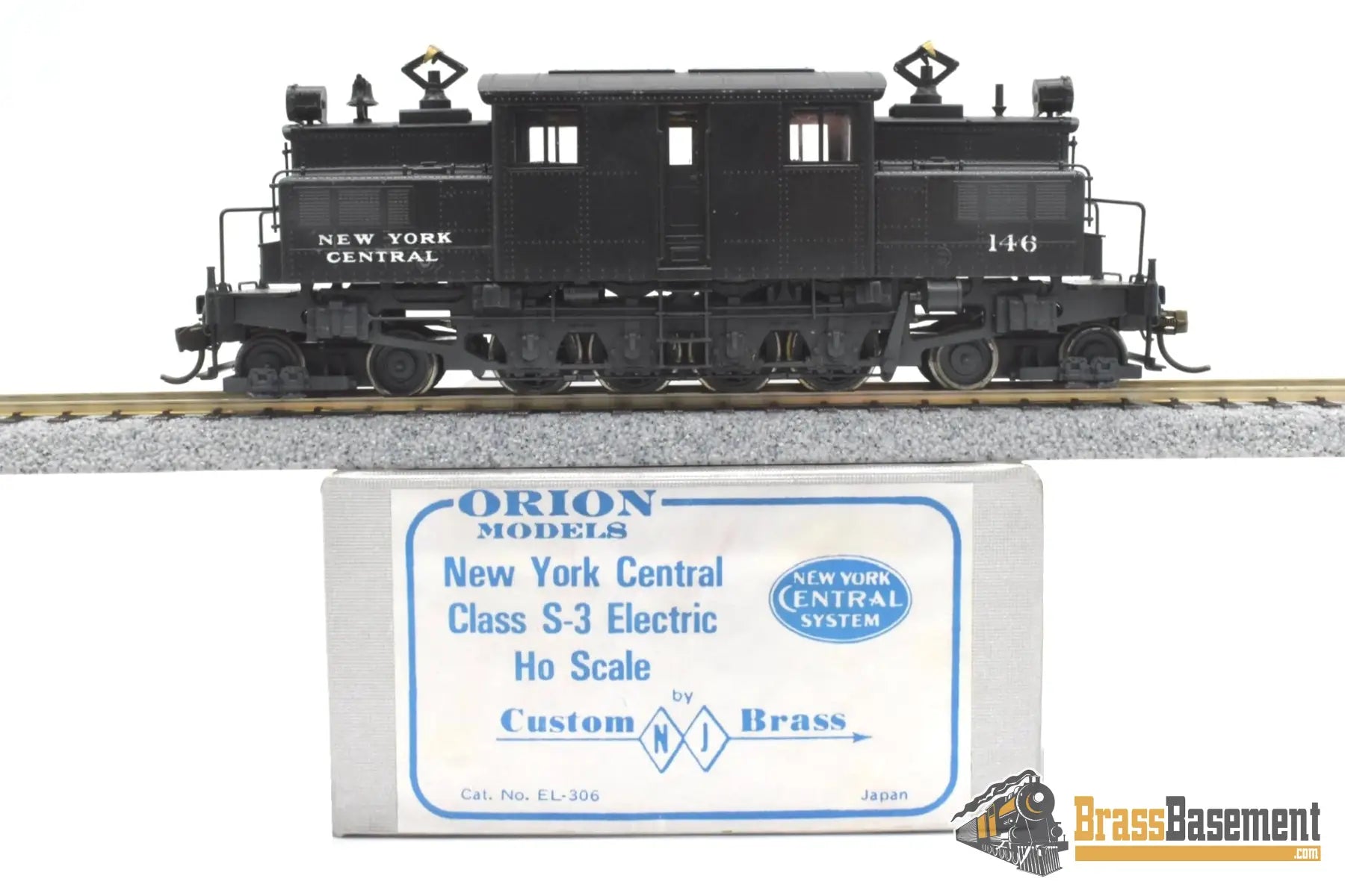 Ho Brass - Njcb Custom El-306 New York Central Nyc S-3 Electric C/P Passenger