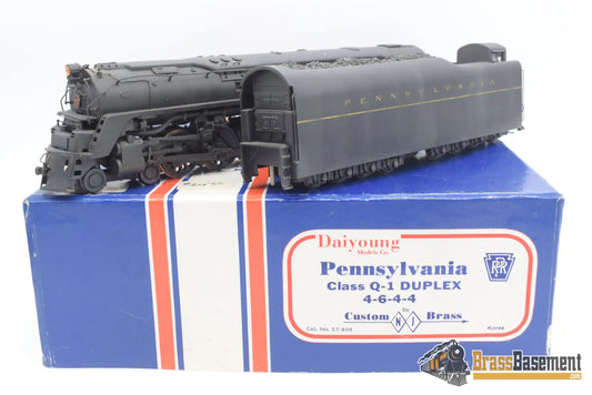 Ho Brass - Njcb Pennsylvania Rr Q1 Modified 4 - 6 - 4 - 4 Duplex - C/P Steam