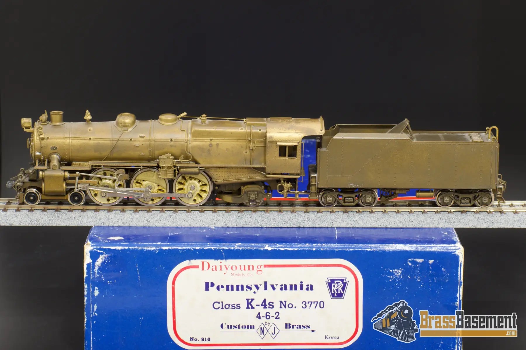 Ho Brass - Njcb/Pfm Pennsylvania Rr Prr Special K - 4 4 - 6 - 2 Unpainted See Pictures Steam