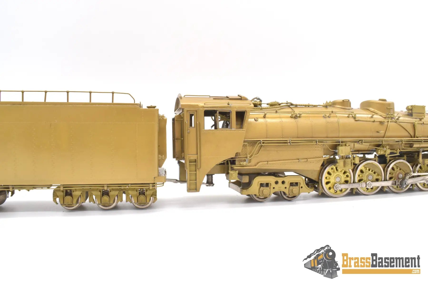 Ho Brass - Njcb Sto - 220 Cb&Q Burlington O - 5B 4 - 8 - 4 1978 Run Unpainted Mint Steam