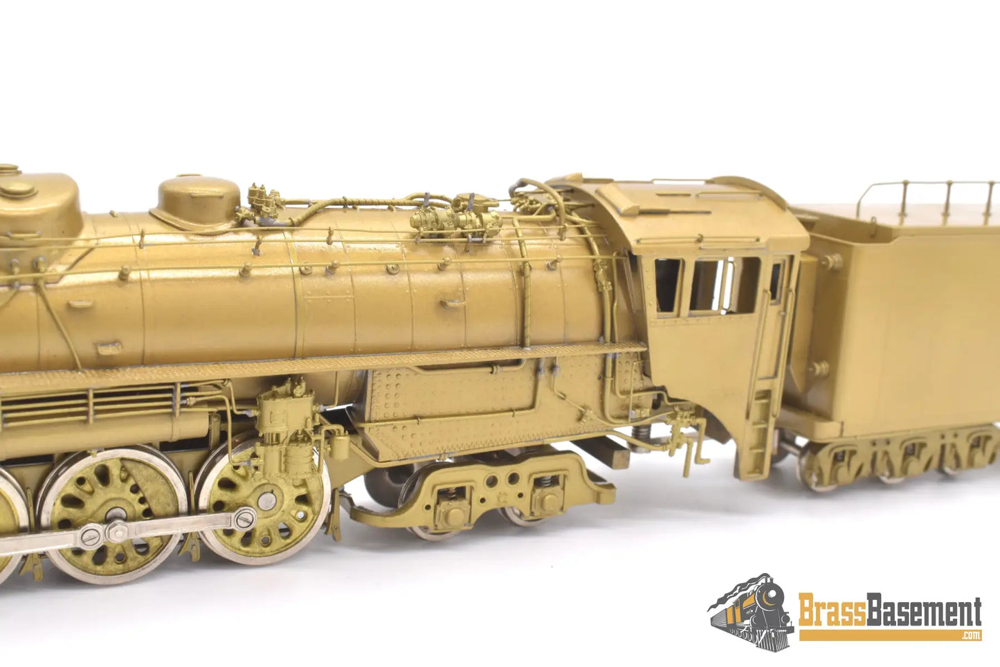 Ho Brass - Njcb Sto - 220 Cb&Q Burlington O - 5B 4 - 8 - 4 1978 Run Unpainted Mint Steam