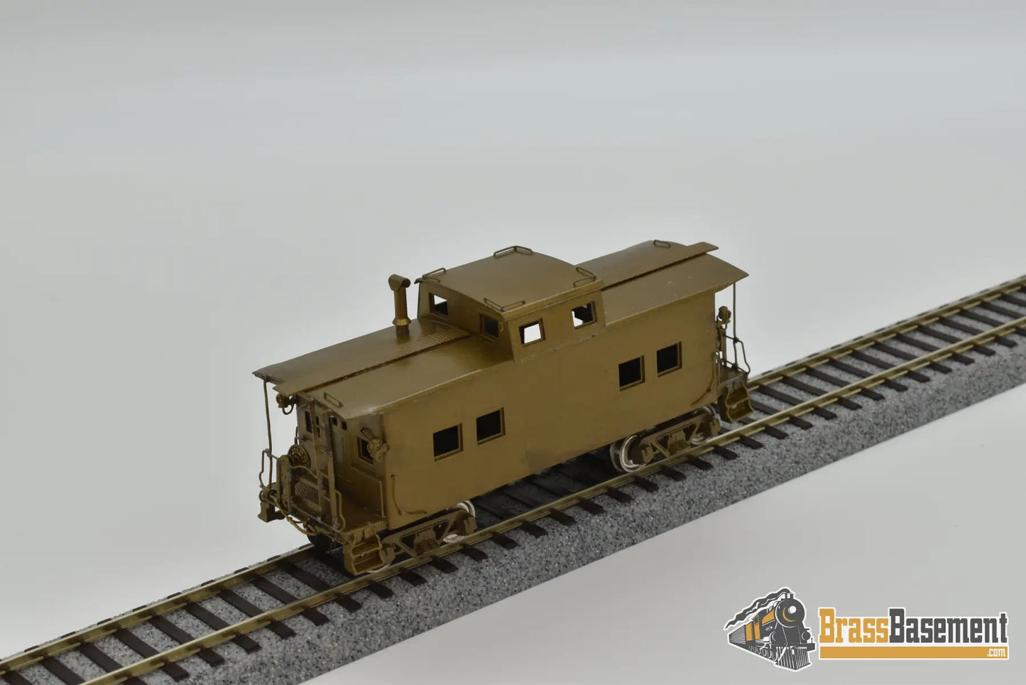 Ho Brass - Njcb Western Maryland Wm Steel Ne Caboose Mint Unpainted