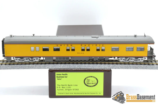 Ho Brass - North Bank Line Nbl Up Union Pacific ’Selma’ 1987 - Mid 90S Version Brand New Passenger