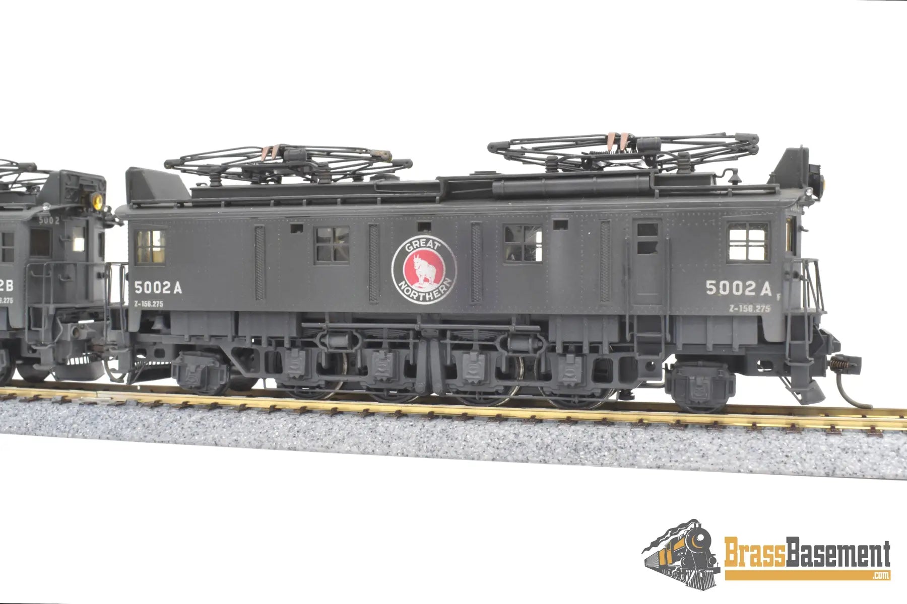 Ho Brass - Npp Great Northern Gn Z - 1 Electric Locomotive Set C/P Both Powered