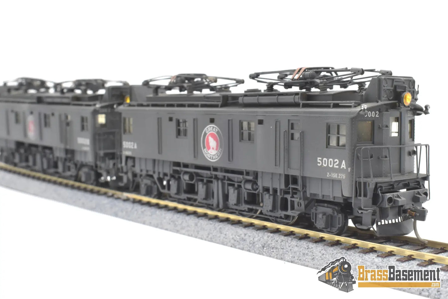 Ho Brass - Npp Great Northern Gn Z - 1 Electric Locomotive Set C/P Both Powered