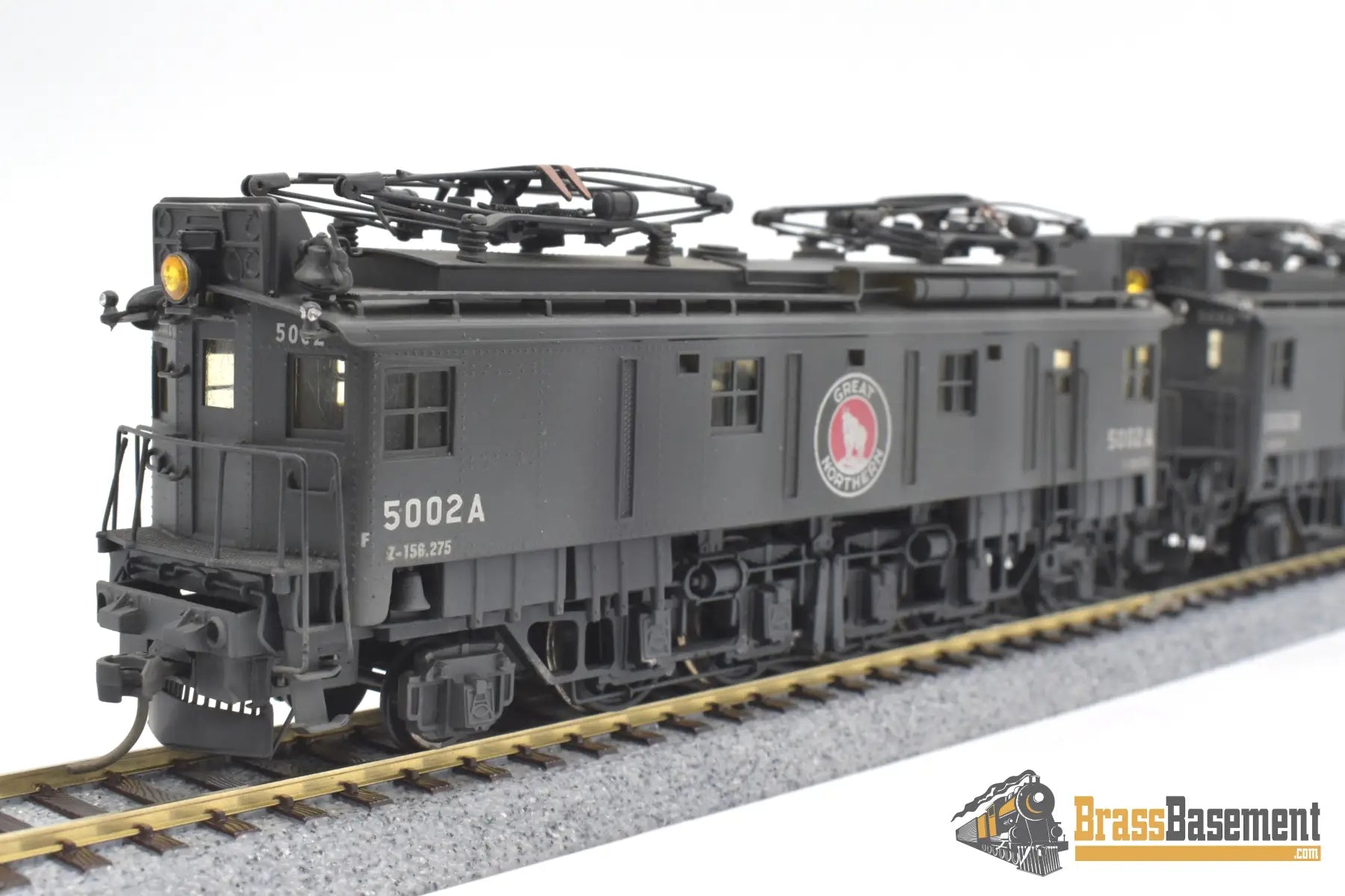 Ho Brass - Npp Great Northern Gn Z - 1 Electric Locomotive Set C/P Both Powered