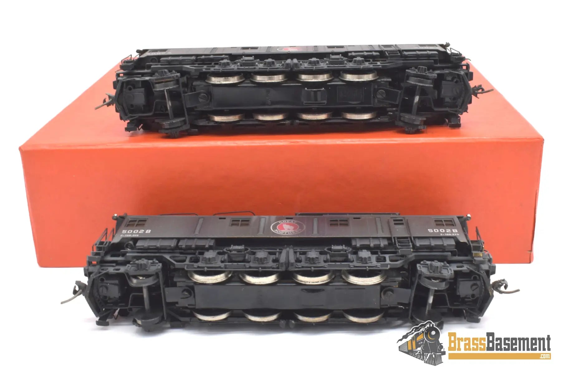 Ho Brass - Npp Great Northern Gn Z - 1 Electric Locomotive Set C/P Both Powered