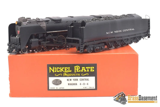 Ho Brass - Npp New York Central Nyc S - 1B Niagara 4 - 8 - 4 #6008 Factory Paint Nice Steam