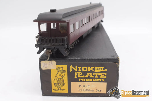 Ho Brass - Npp Pennsylvania Rr Business Car ‘Chesapeake’ #100 Super Custom Full Interior