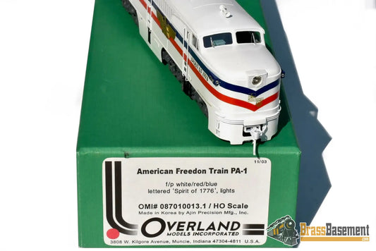 Ho Brass - Omi 087010013.1 American Freedom Train Pa - 1 ’Spirit Of 1776’ Red - White - Blue