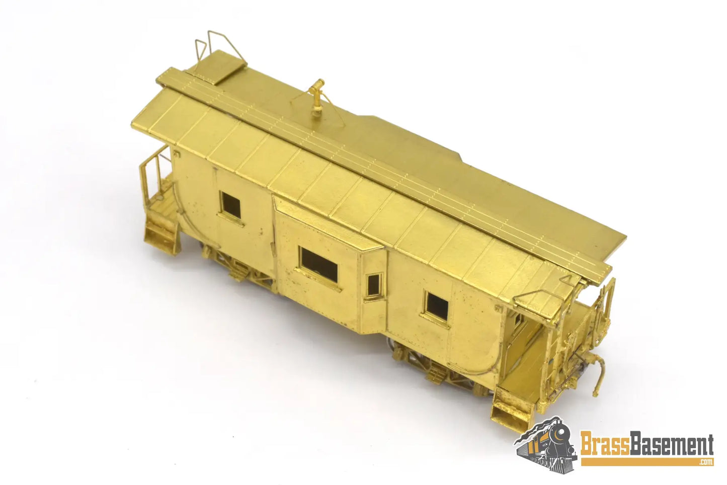 Ho Brass - Omi 1106 Baltimore & Ohio B&O Bay Window Caboose Unpainted