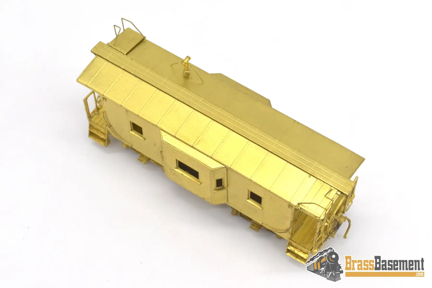 Ho Brass - Omi 1106 Baltimore & Ohio B&O Bay Window Caboose Unpainted