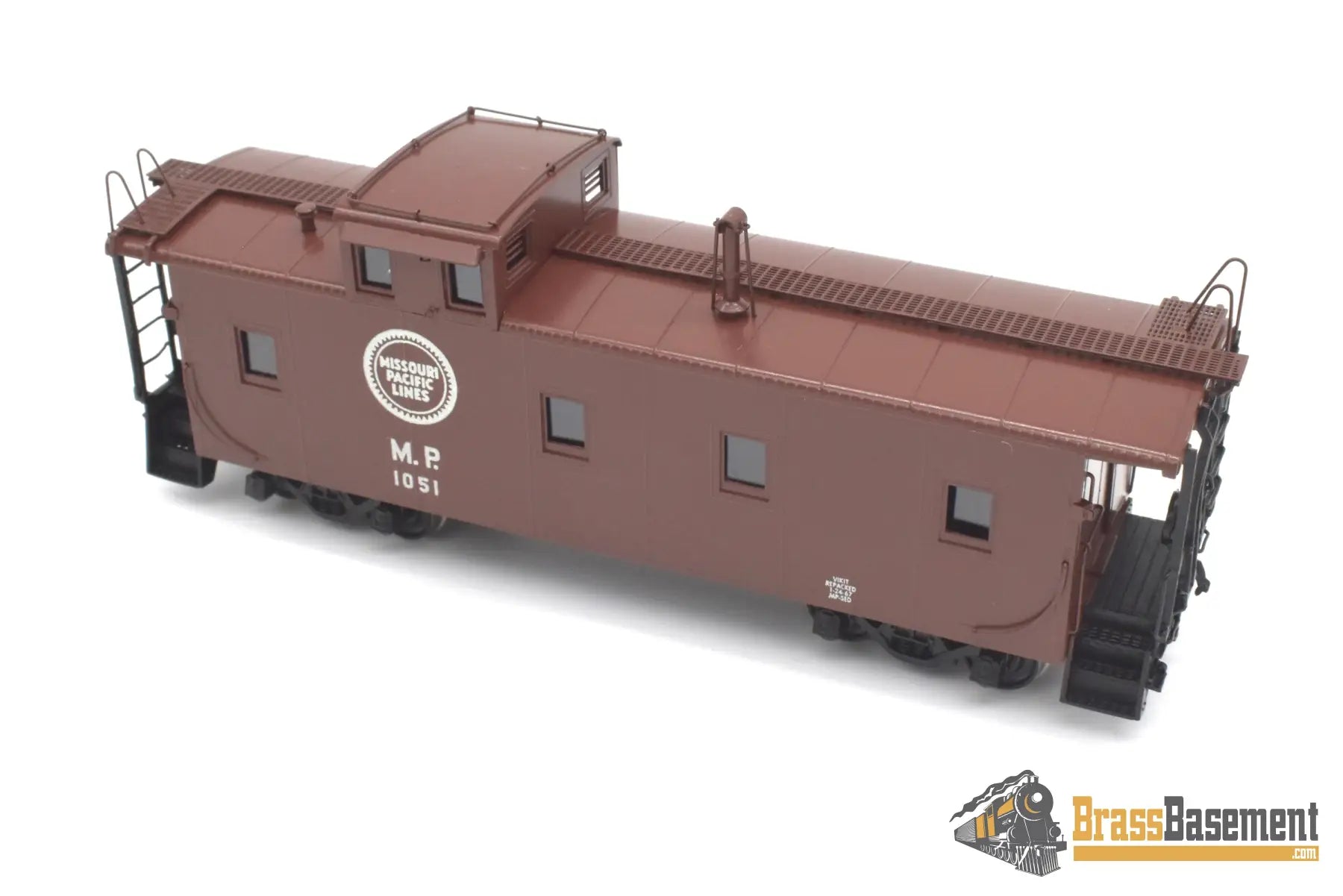 Ho Brass - Omi 1272.1 Missouri Pacific Mp Steel Caboose #1051 W/ Partial Rivets Cpomi