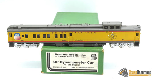 Ho Brass - Omi 1337 Union Pacific #210 Dynamometer Car Original Pro Custom Passenger