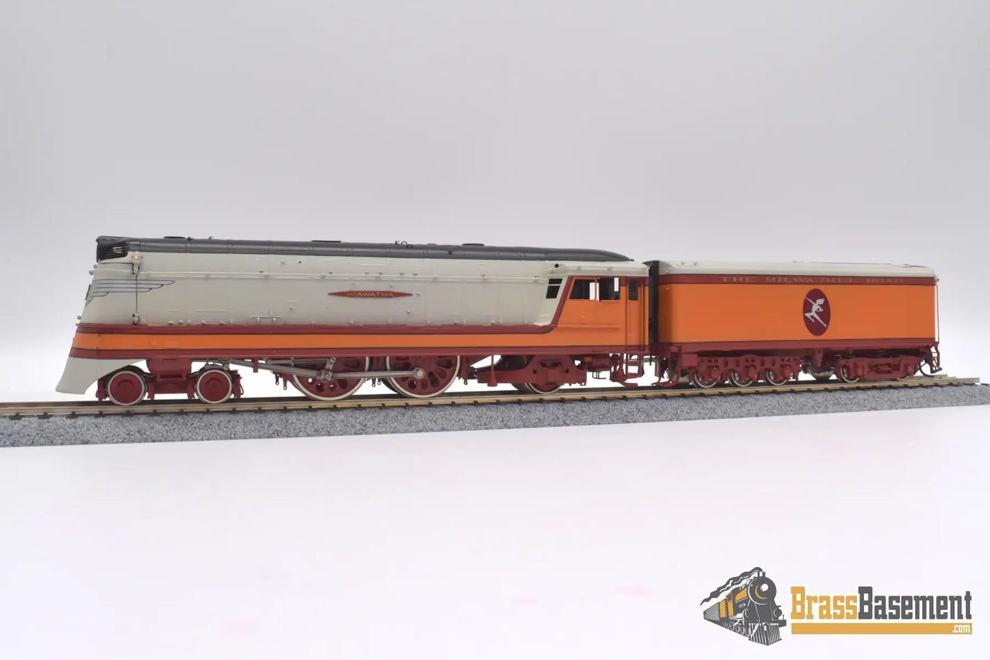 Ho Brass - Omi 1463.1 Milwaukee Road A 4-4-2 Atlantic Modernized Hiawatha Pro Paint Steam