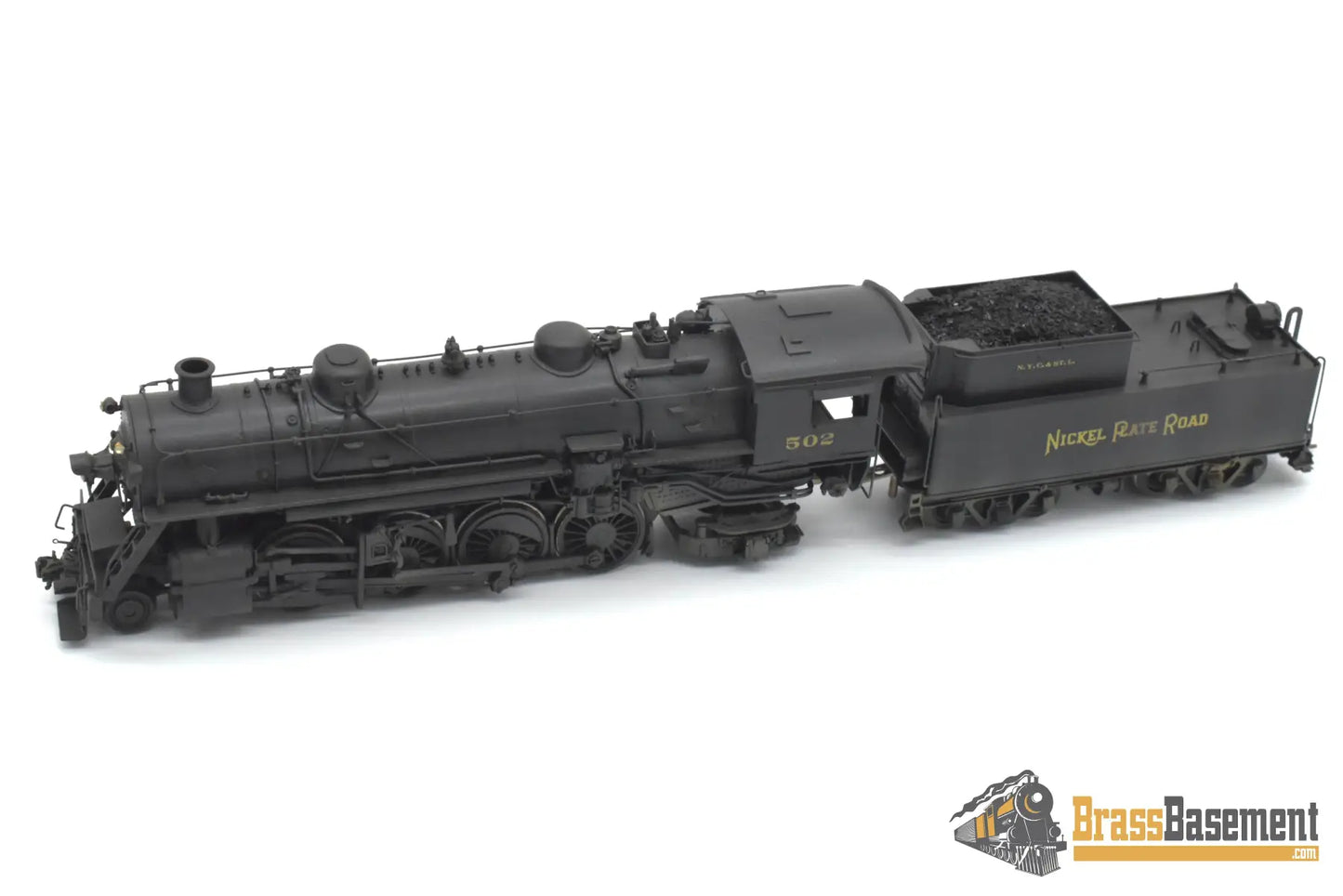 HO Brass - OMI 1479 Nickel Plate NKP 2-8-2 H-5a Mikado - Nicely Painted Steam