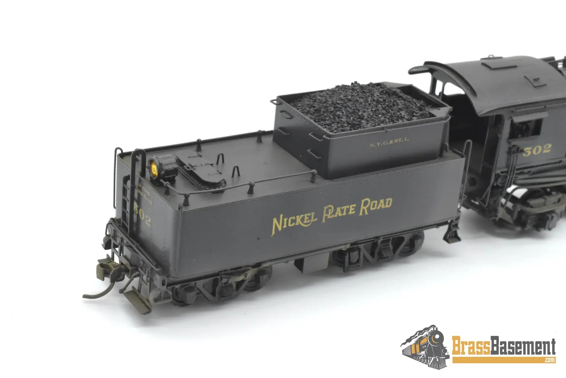 HO Brass - OMI 1479 Nickel Plate NKP 2-8-2 H-5a Mikado - Nicely Painted Steam