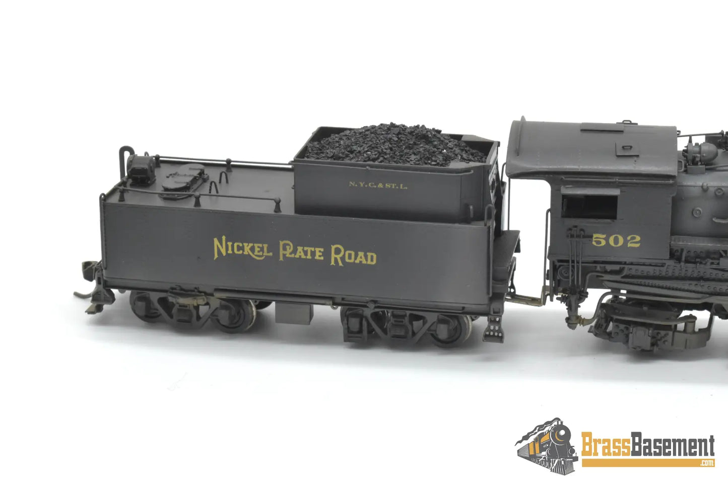 HO Brass - OMI 1479 Nickel Plate NKP 2-8-2 H-5a Mikado - Nicely Painted Steam