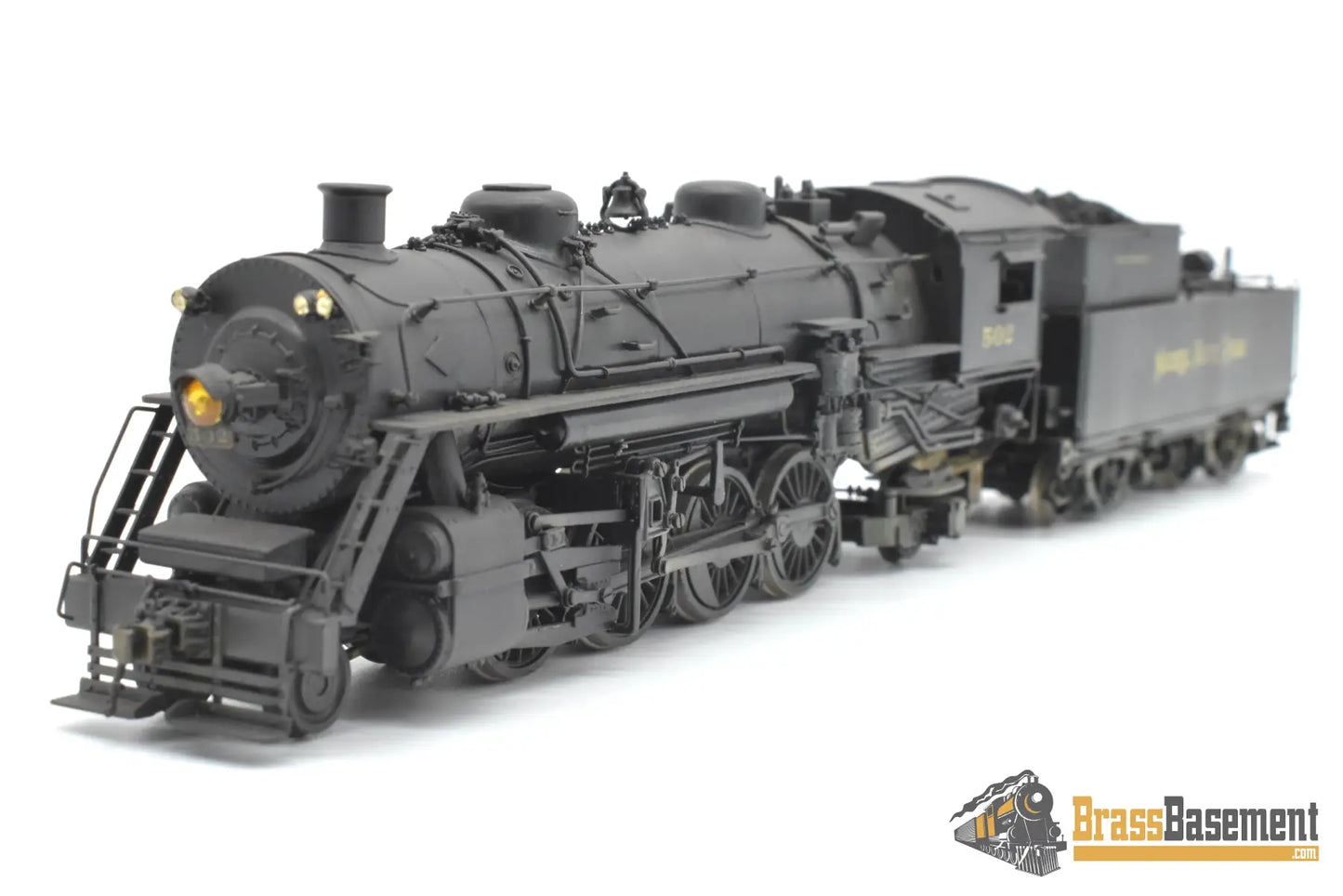 HO Brass - OMI 1479 Nickel Plate NKP 2-8-2 H-5a Mikado - Nicely Painted Steam