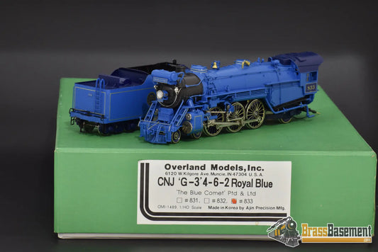 Ho Brass - Omi 1489.1 Cnj G - 3 Blue Comet 4 - 6 - 2 #833 Professional Dcc/Sound Steam