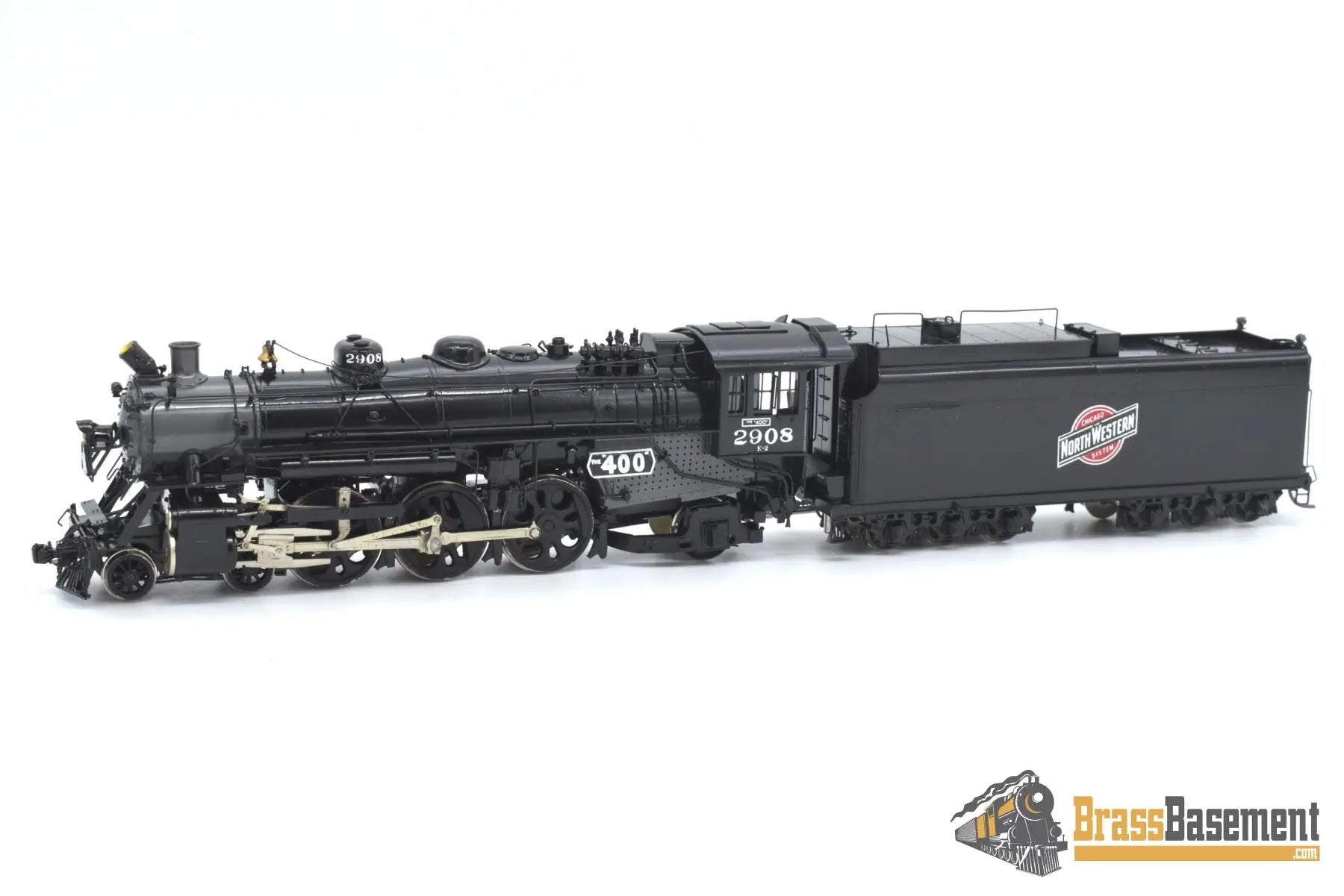 Ho Brass - Omi 1491.1 C&Nw Chicago & Northwestern 4 - 6 - 2 E2A Oil Tender C/Pomi Steam