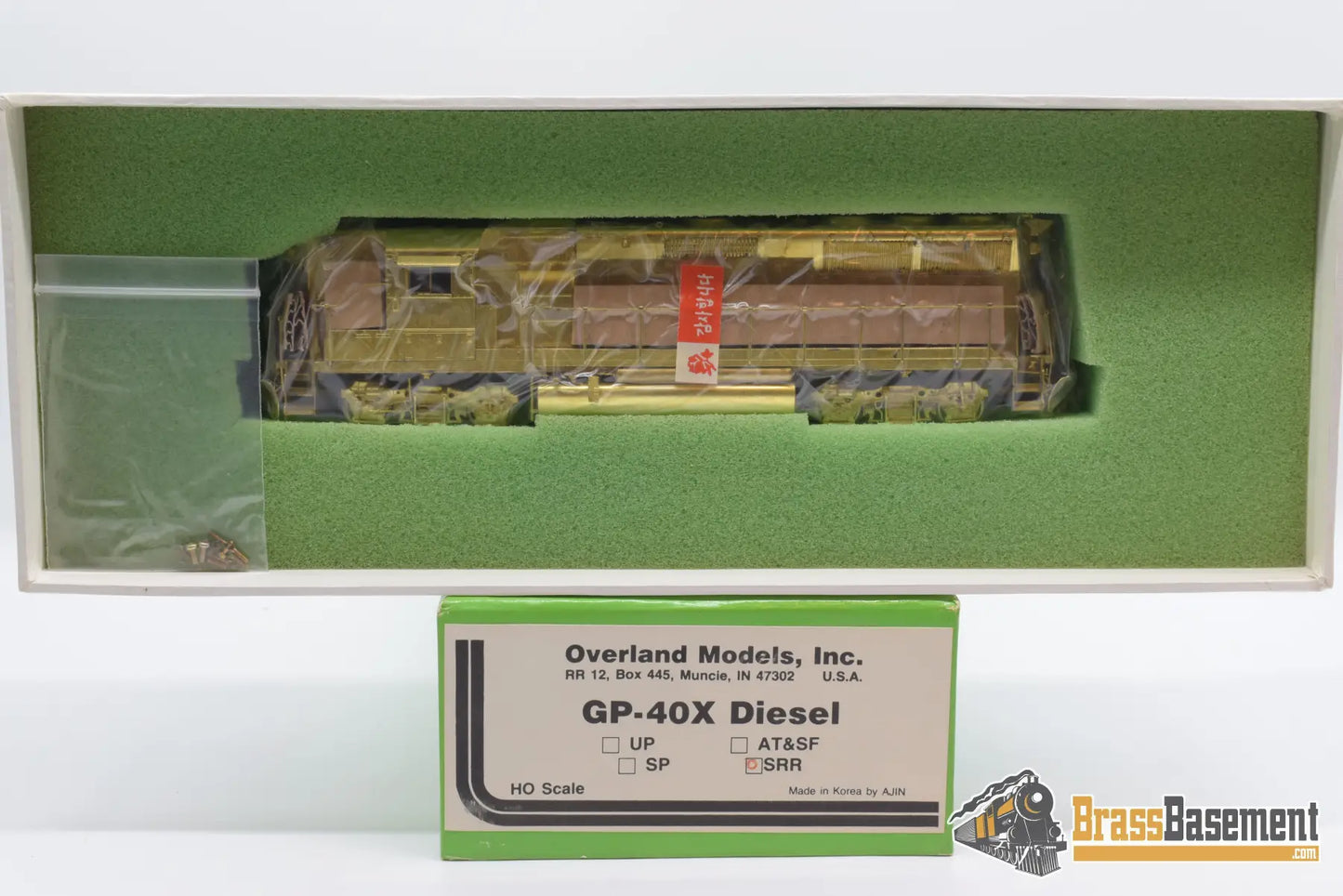 Ho Brass - Omi 1803 Southern Railroad Gp40X Factory Sealed