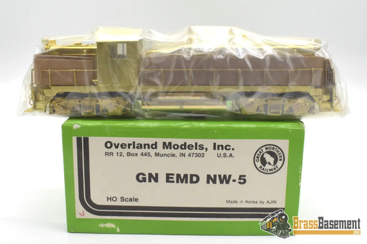 Ho Brass - Omi 1804 Great Northern Nw-5 Unpainted Never Unwrapped Running Issues Diesel