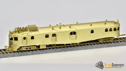 Ho Brass - Omi 1807 Union Pacific Up Mckeen Car #M - 24 And Trailer Mint Diesel