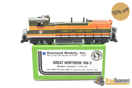 Ho Brass - Omi - 1808A Great Northern Gn Emd Nw - 3 Diesel Pro Paint