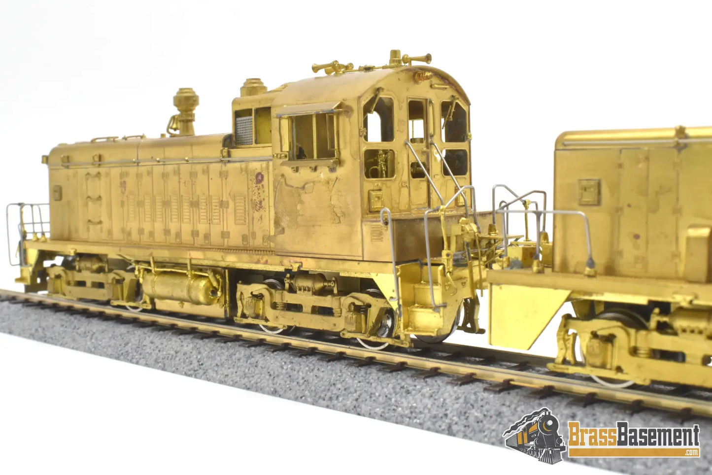Ho Brass - Omi 1854 Union Pacific Up Tr-5 #1877 Cow & Calf Mint Unpainted Diesel