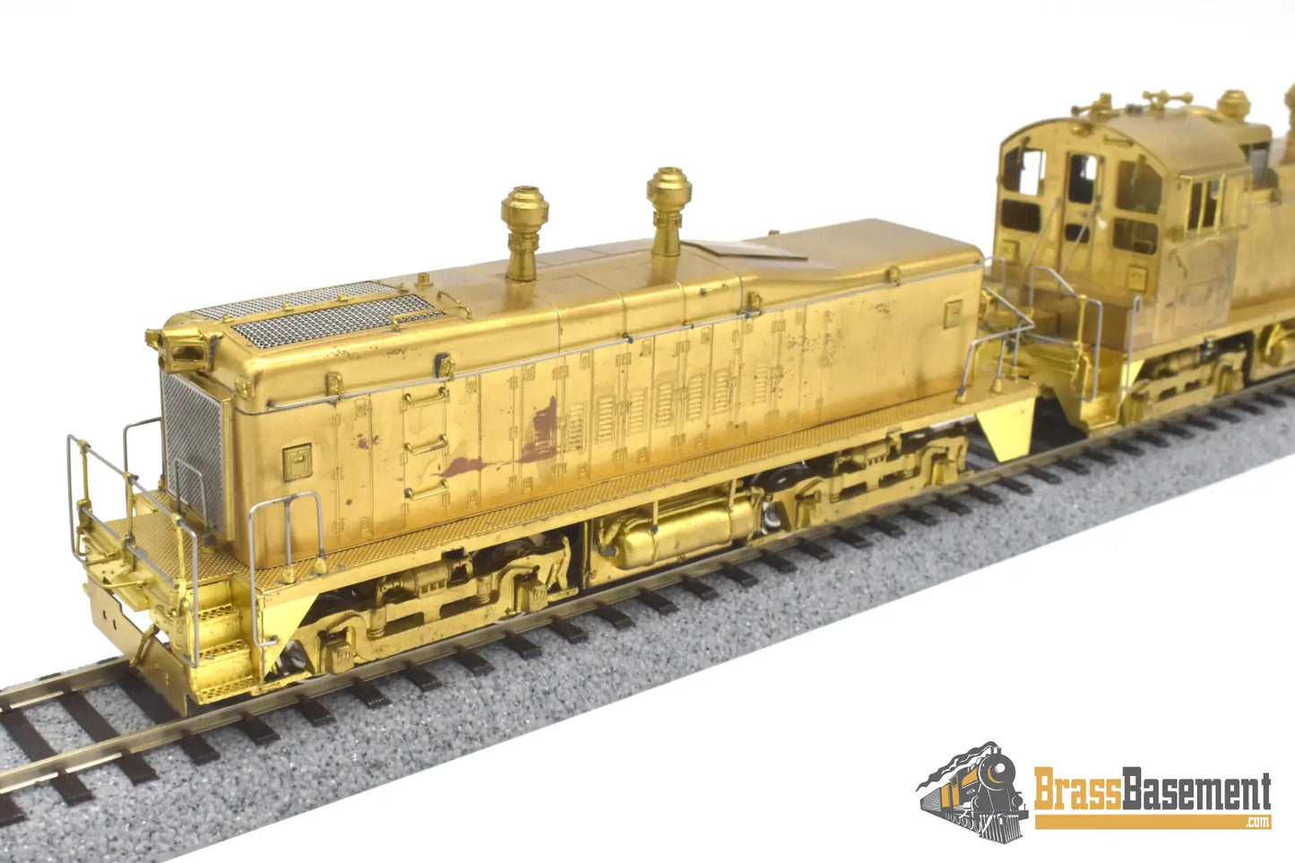 Ho Brass - Omi 1854 Union Pacific Up Tr-5 #1877 Cow & Calf Mint Unpainted Diesel