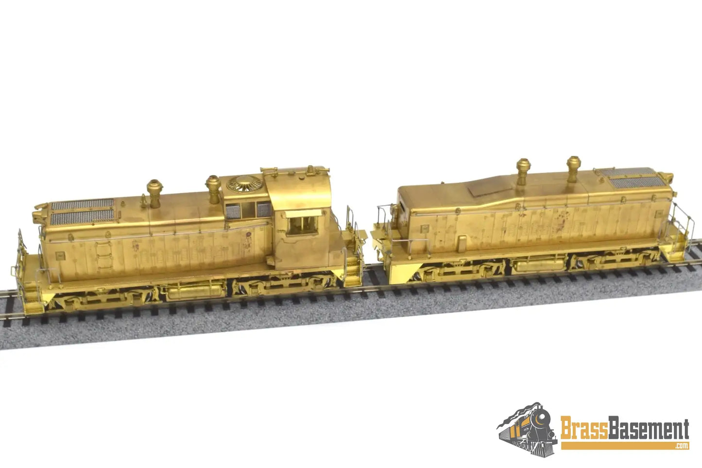 Ho Brass - Omi 1854 Union Pacific Up Tr-5 #1877 Cow & Calf Mint Unpainted Diesel