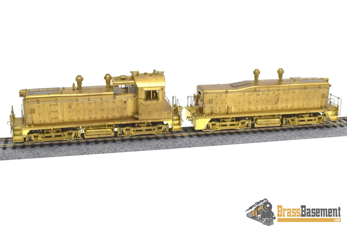 Ho Brass - Omi 1854 Union Pacific Up Tr-5 #1877 Cow & Calf Mint Unpainted Diesel