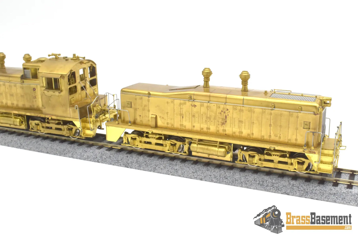 Ho Brass - Omi 1854 Union Pacific Up Tr-5 #1877 Cow & Calf Mint Unpainted Diesel