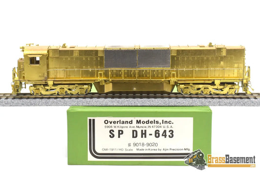 Ho Brass - Omi 1911 Southern Pacific Sp Dh - 643 Diesel Hydraulic Unpainted Turbine