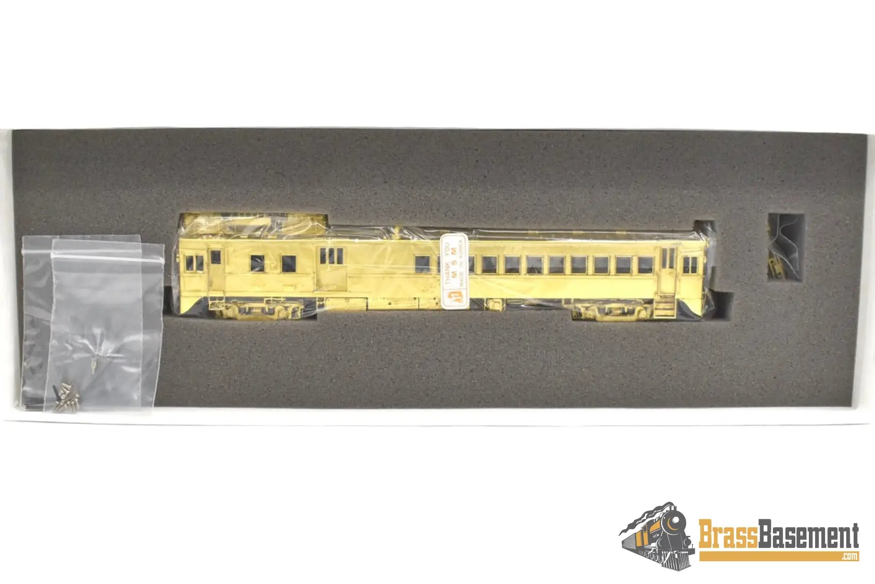 Ho Brass - Omi 1944 Erie Susquehanna Motor Rail Car #5005 Unpainted Doodlebug Diesel