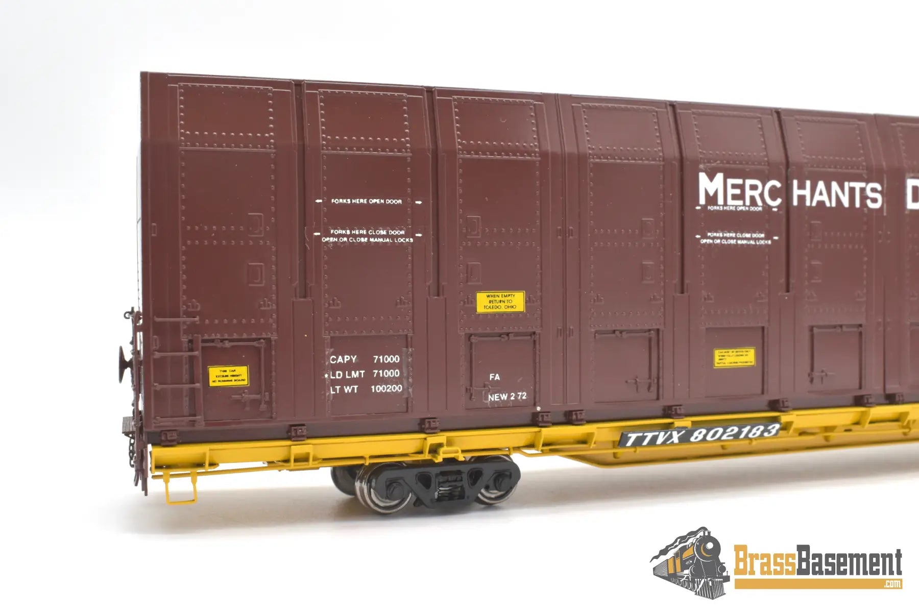 Ho Brass - Omi 3010.5 Merchants Despatch Transportation Corp Mdt Vert-A-Pac Auto Carrier Fp Freight