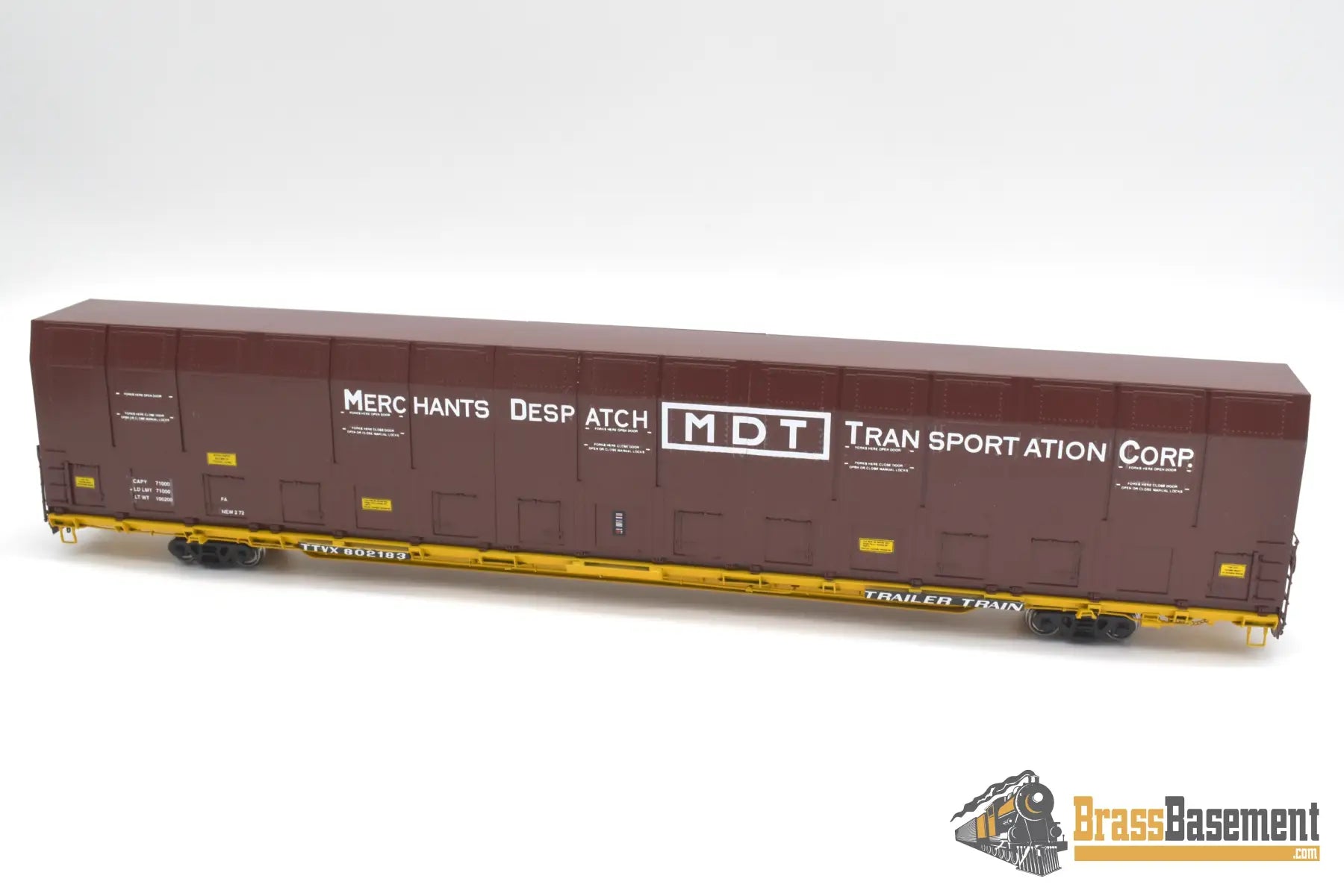 Ho Brass - Omi 3010.5 Merchants Despatch Transportation Corp Mdt Vert-A-Pac Auto Carrier Fp Freight