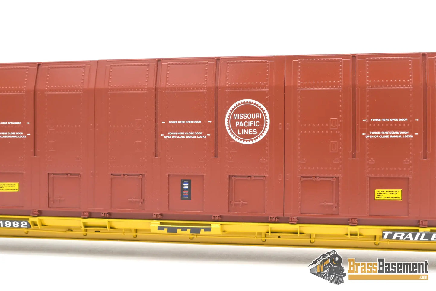 Ho Brass - Omi 3010.6 Missouri Pacific Mp Ttvx #801982 Vert-A-Pac Auto Carrier Fp Freight