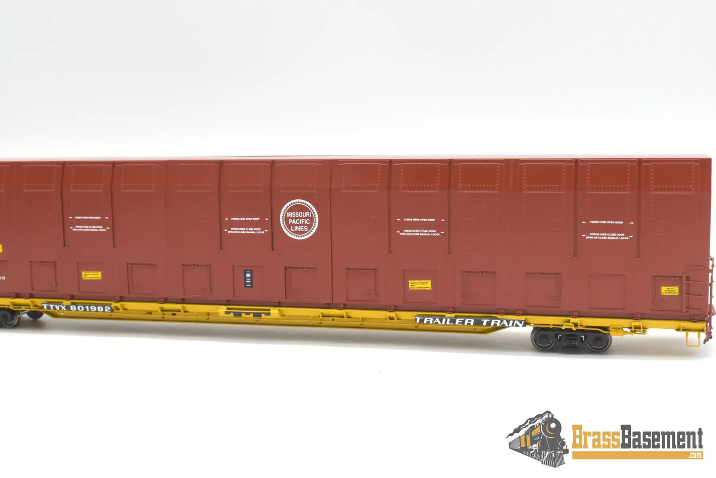 Ho Brass - Omi 3010.6 Missouri Pacific Mp Ttvx #801982 Vert-A-Pac Auto Carrier Fp Freight