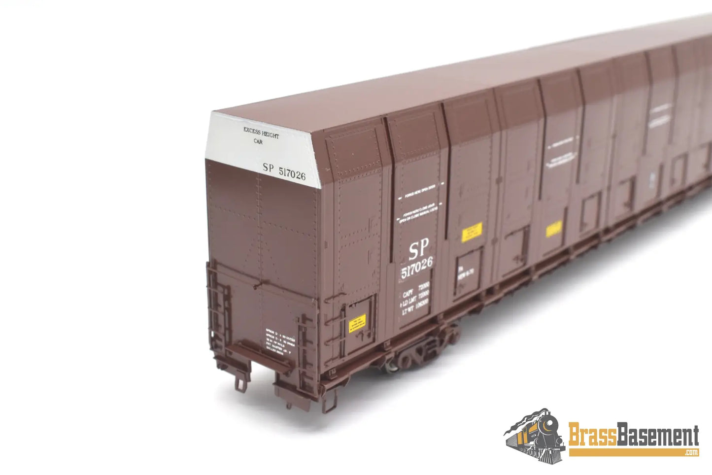 Ho Brass - Omi 3010.9 Southern Pacific Sp #517026 Vert-A-Pac Auto Carrier Fp Freight