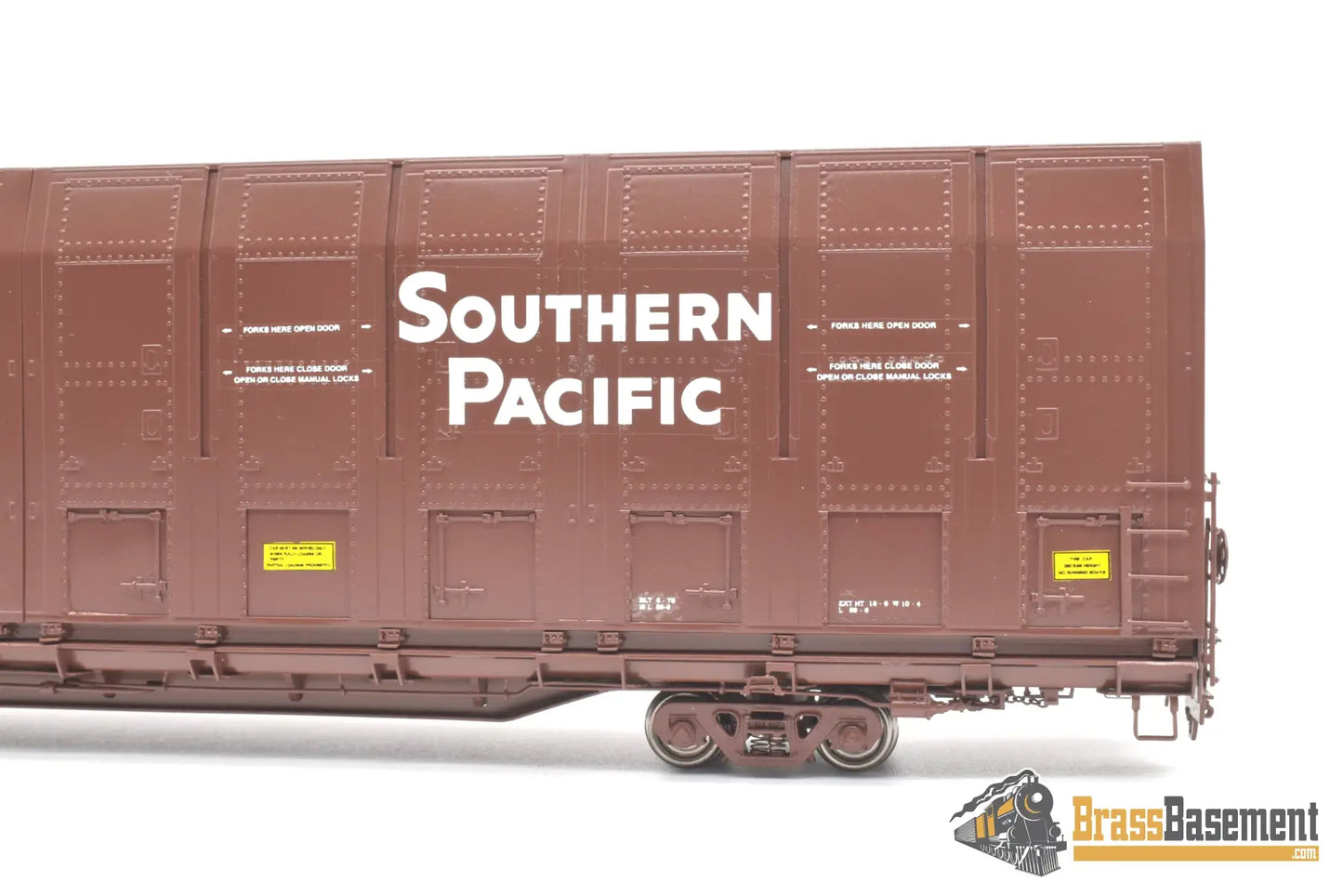 Ho Brass - Omi 3010.9 Southern Pacific Sp #517026 Vert-A-Pac Auto Carrier Fp Freight