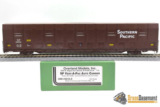 Ho Brass - Omi 3010.9 Southern Pacific Sp #517026 Vert-A-Pac Auto Carrier Fp Freight