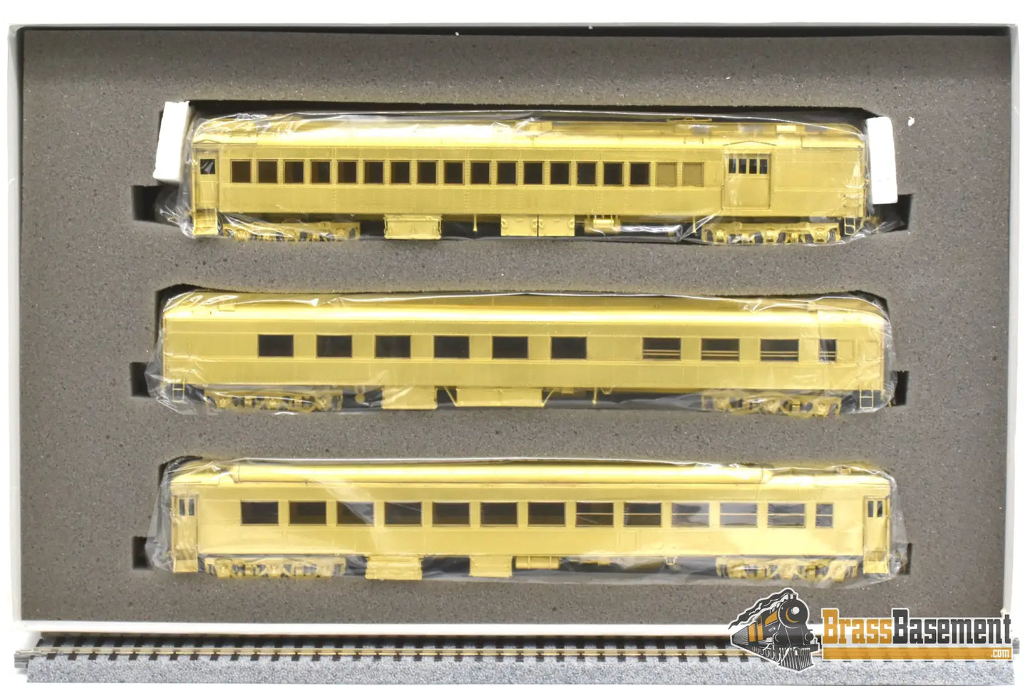 Ho Brass - Omi 3200 C&Nw Chicago & Northwestern 6 Car ’400’ Passenger Set Unpainted Steam